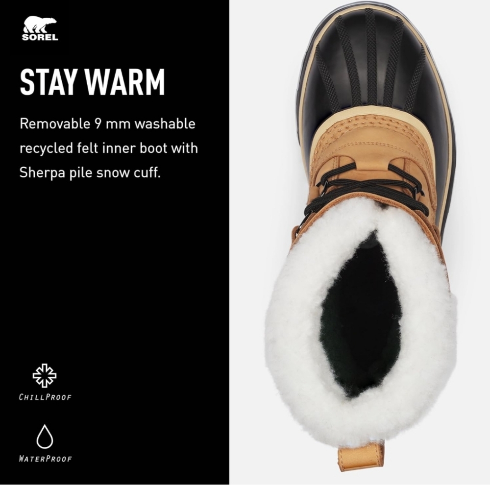 Sorel heavy weather boots - Picture 2 of 9